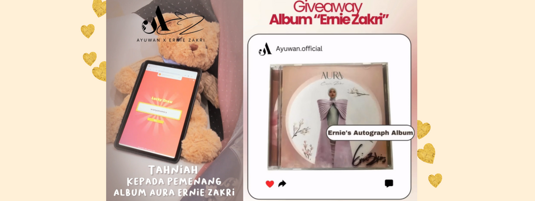 Giveaway Album "Aura" (Final)