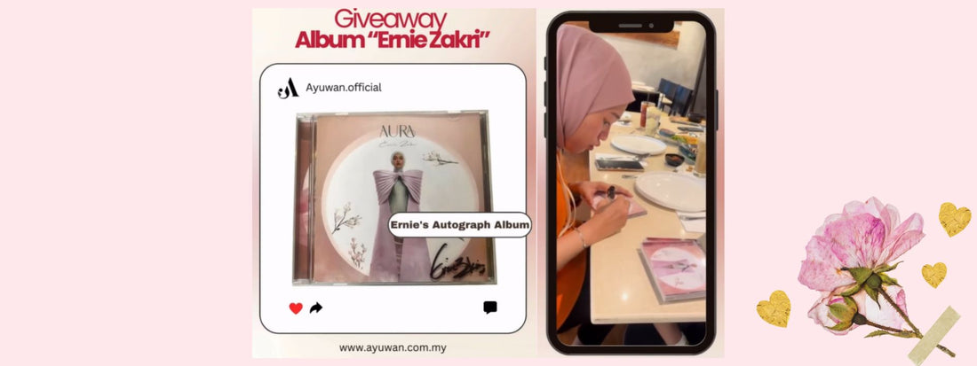 Giveaway Album “Aura” (Round 2)