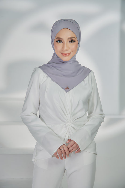 Ayu Purple Grey (Shawl)