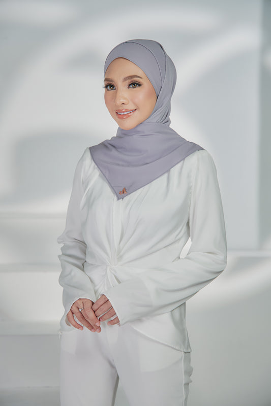 Ayu Purple Grey (Shawl)