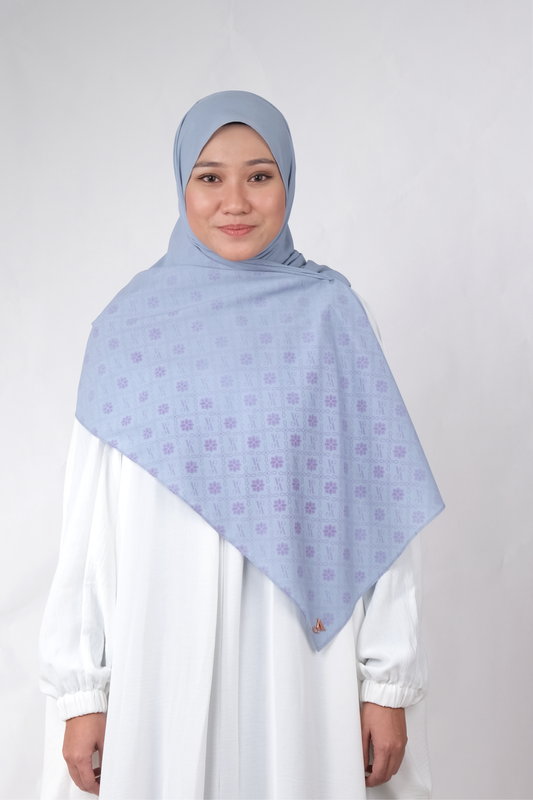 Gemala Dusty Blue (Shawl)